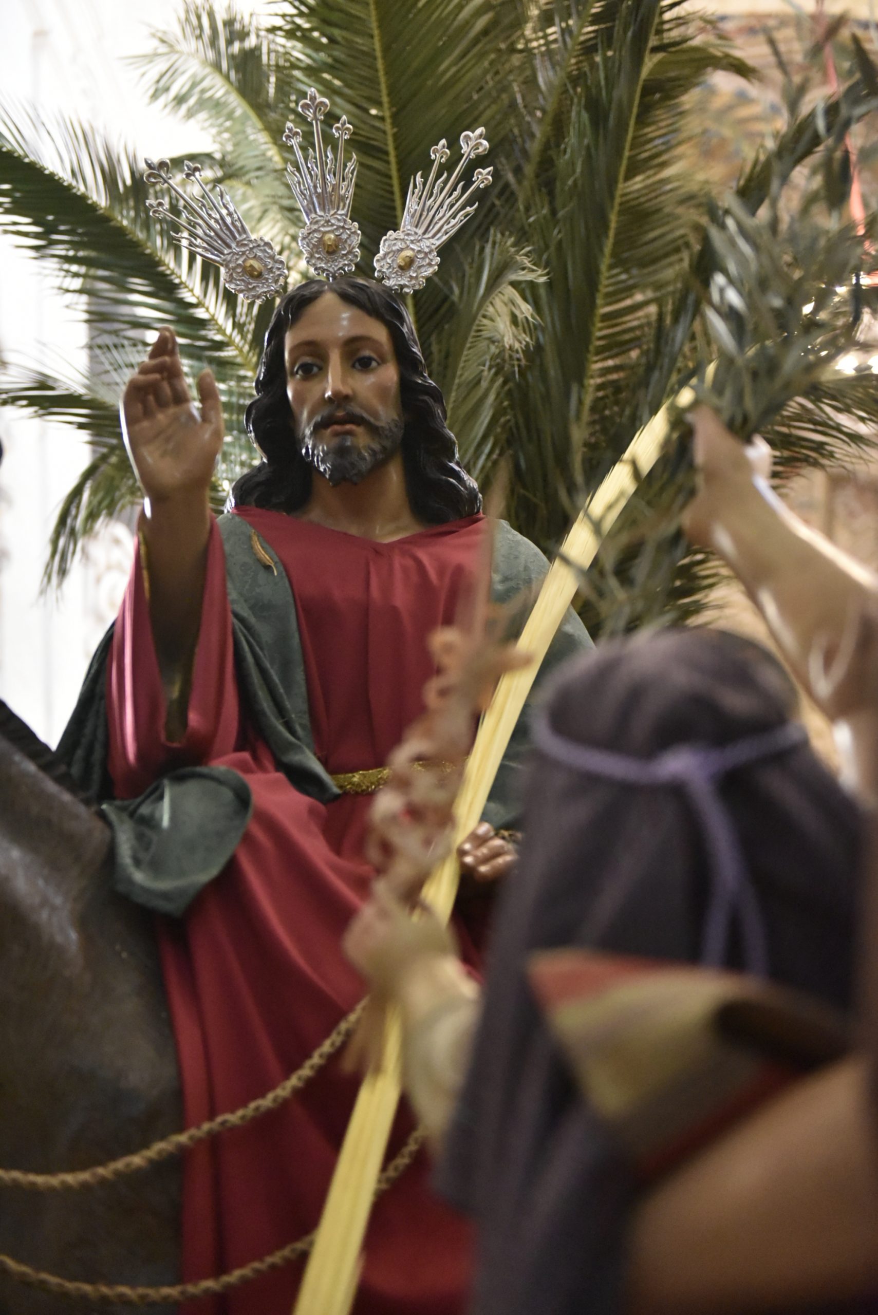 COFRADÍA DE NUESTRO SEÑOR A SU ENTRADA EN JERUSALÉN Y MARÍA SANTÍSIMA